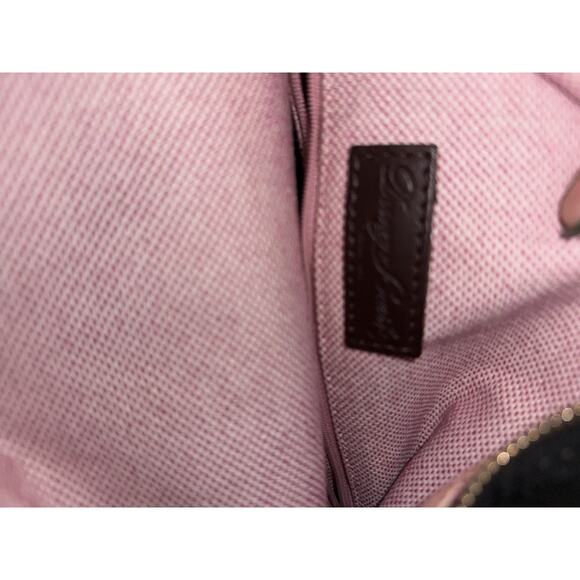 Dooney & Bourke Black Suede Zipper Pocket Sac Purse - Picture 9 of 9